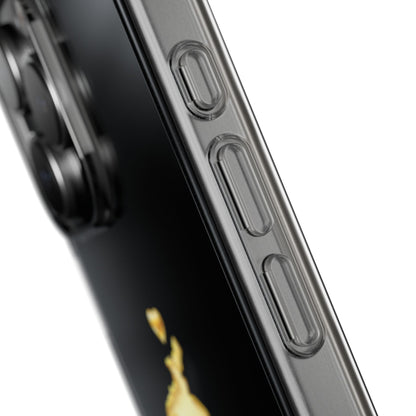 Gold 3D Punjab Map Clear iPhone Case