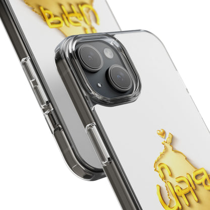 Gold 3D Punjab map design on a white back panel with clear, transparent sides.